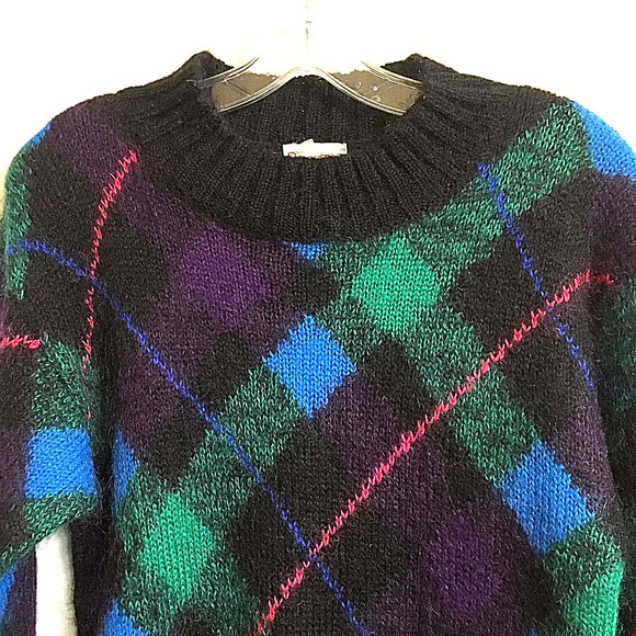 Mohair Winter Ski Sweater - Picture 2 of 6